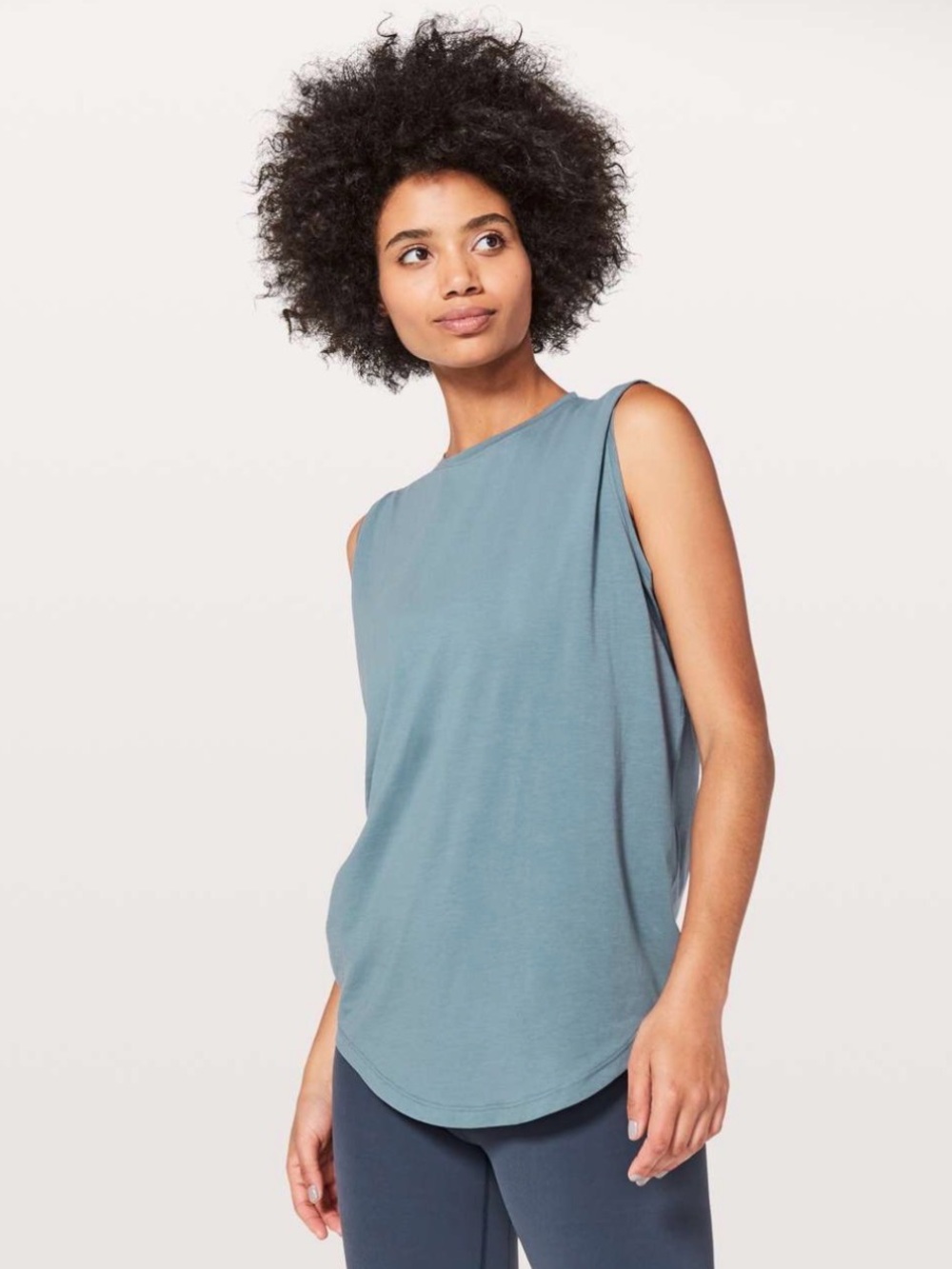 Lululemon Brunswick Muscle Tank
Blue Charcoal GUC Size 6/8
